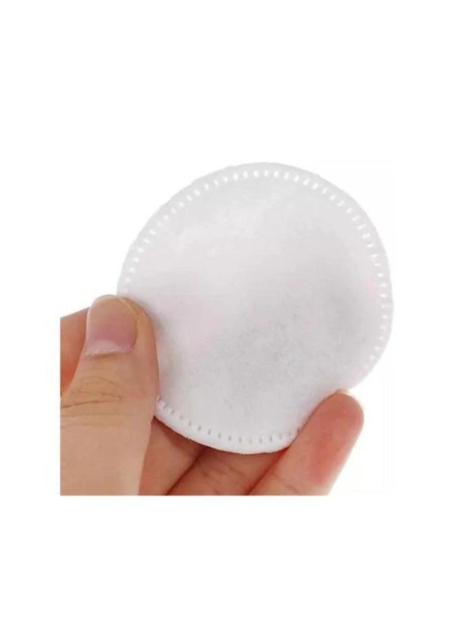 White 3 Packs Makeup Remover Cotton Pads80 Pieces Total(240 Pads) - Image 3